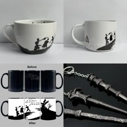  Hand-drawn Peverell Brothers Mug