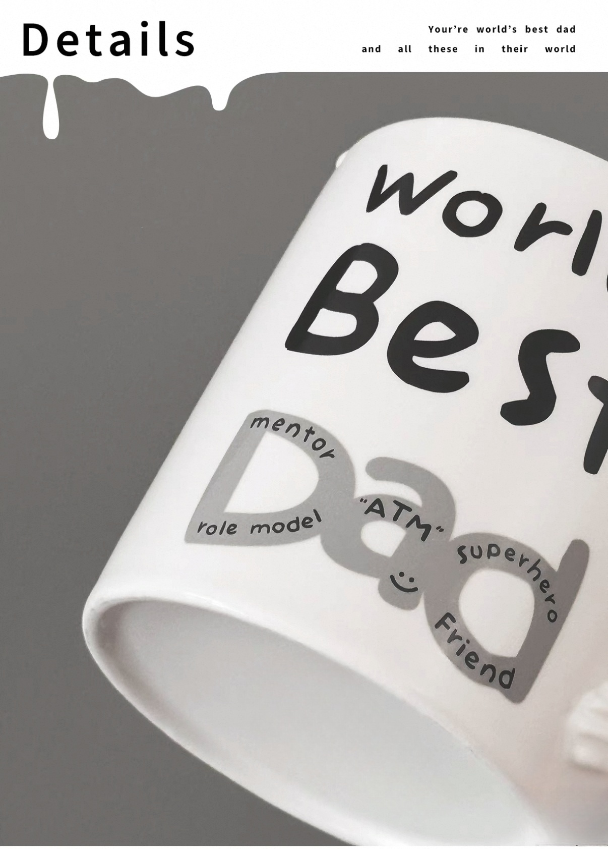 The  Heat-sensitive color-changing mug for the best MOM /DAD in the world!