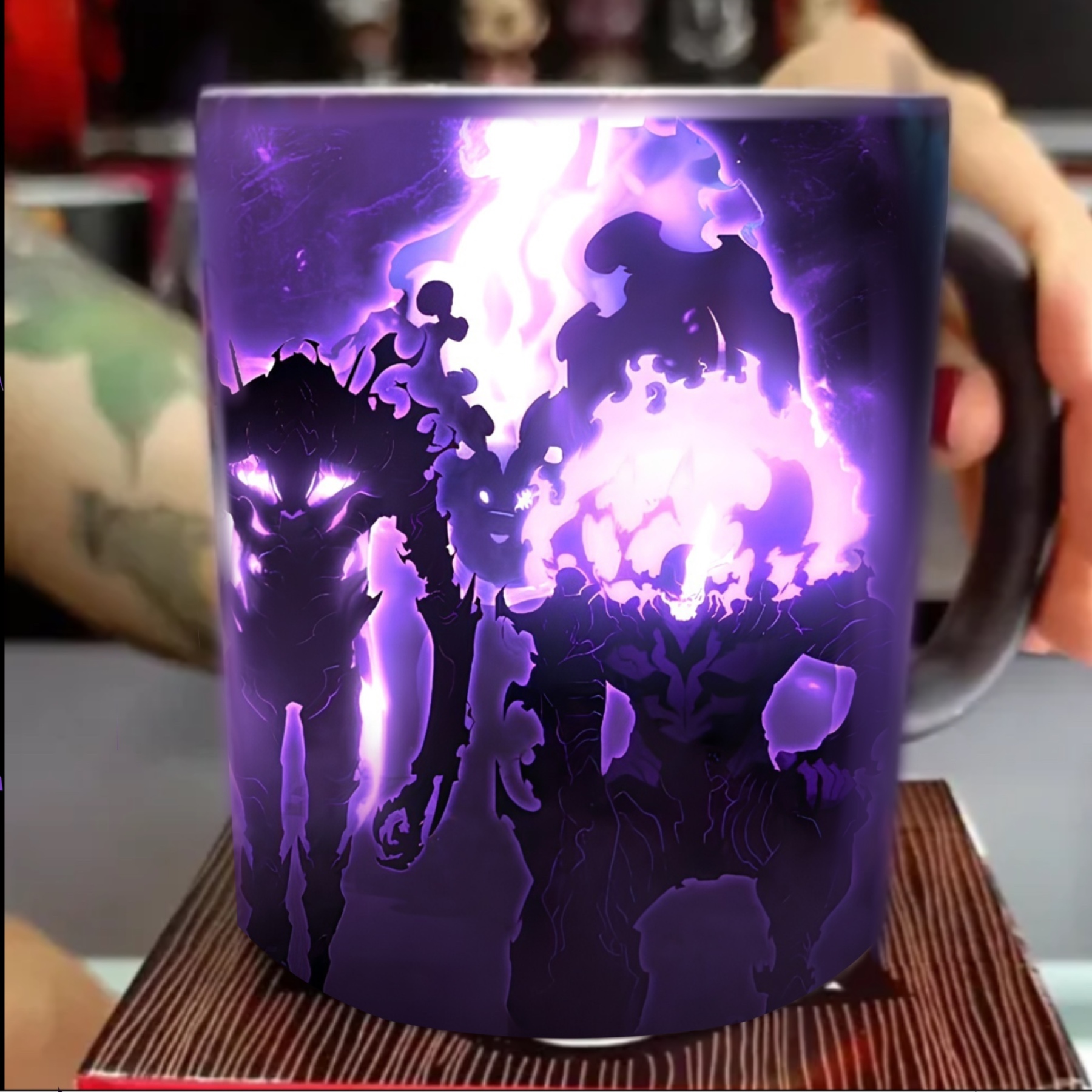 Solo Leveling Jin-Woo Heat-sensitive color-changing mug （Buy 3 get 1 free mug❗）