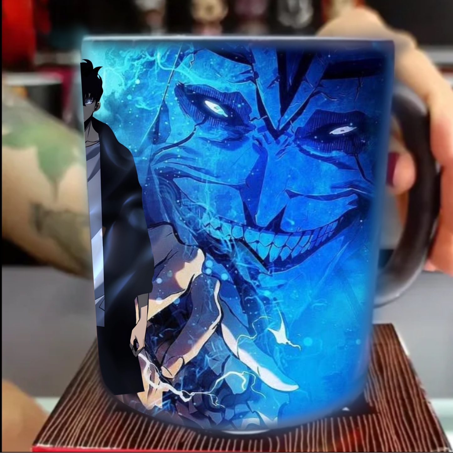 Solo Leveling Jin-Woo Heat-sensitive color-changing mug （Buy 3 get 1 free mug❗）