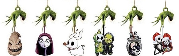 Christmas Horror Jack Kelrington Horror Pendant
