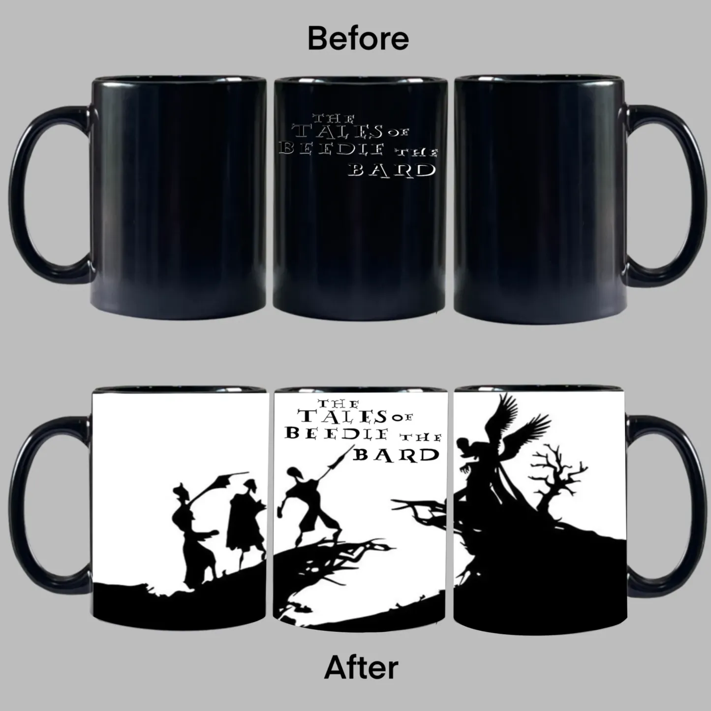  Hand-drawn Peverell Brothers Mug