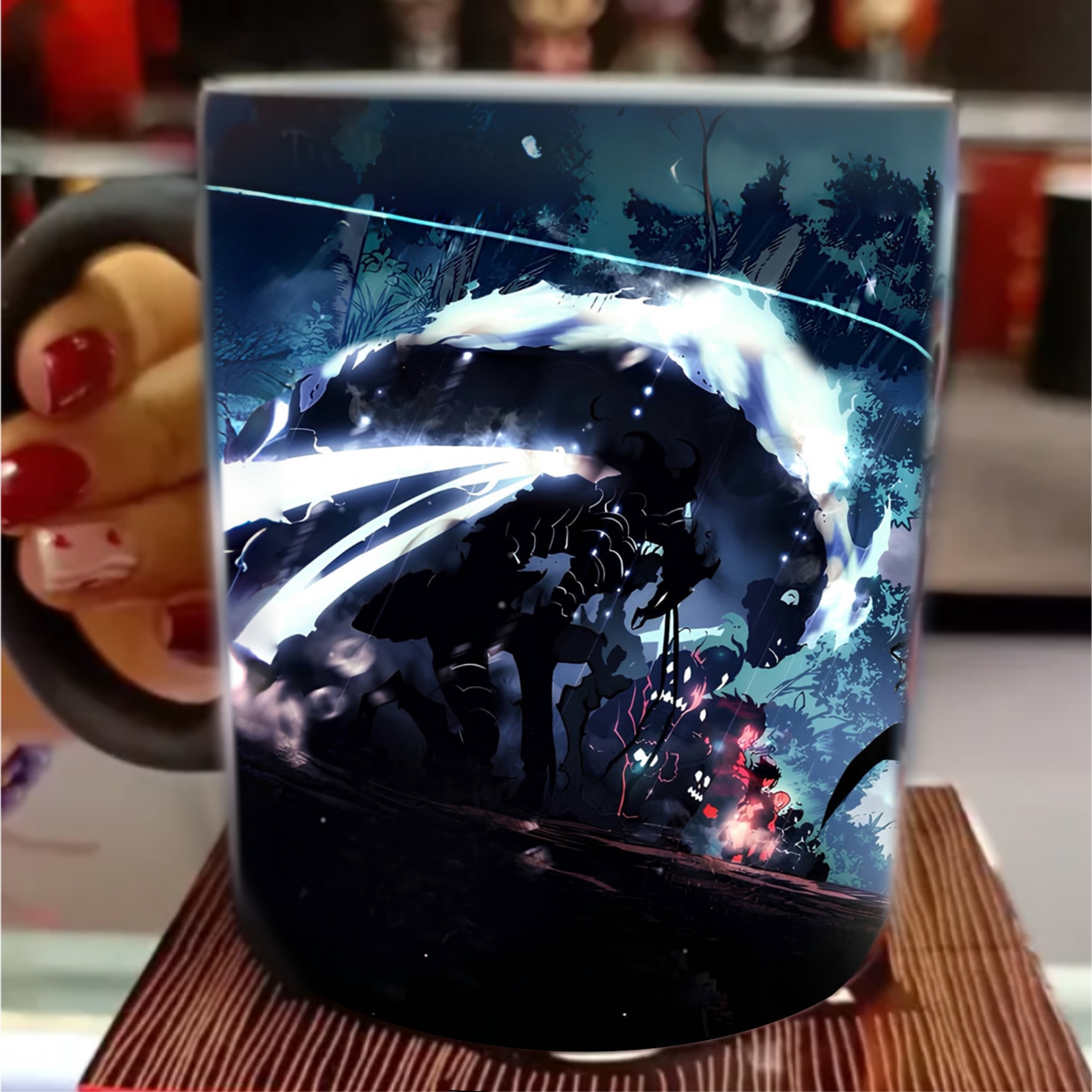 Solo Leveling Jin-Woo Heat-sensitive color-changing mug （Buy 3 get 1 free mug❗）