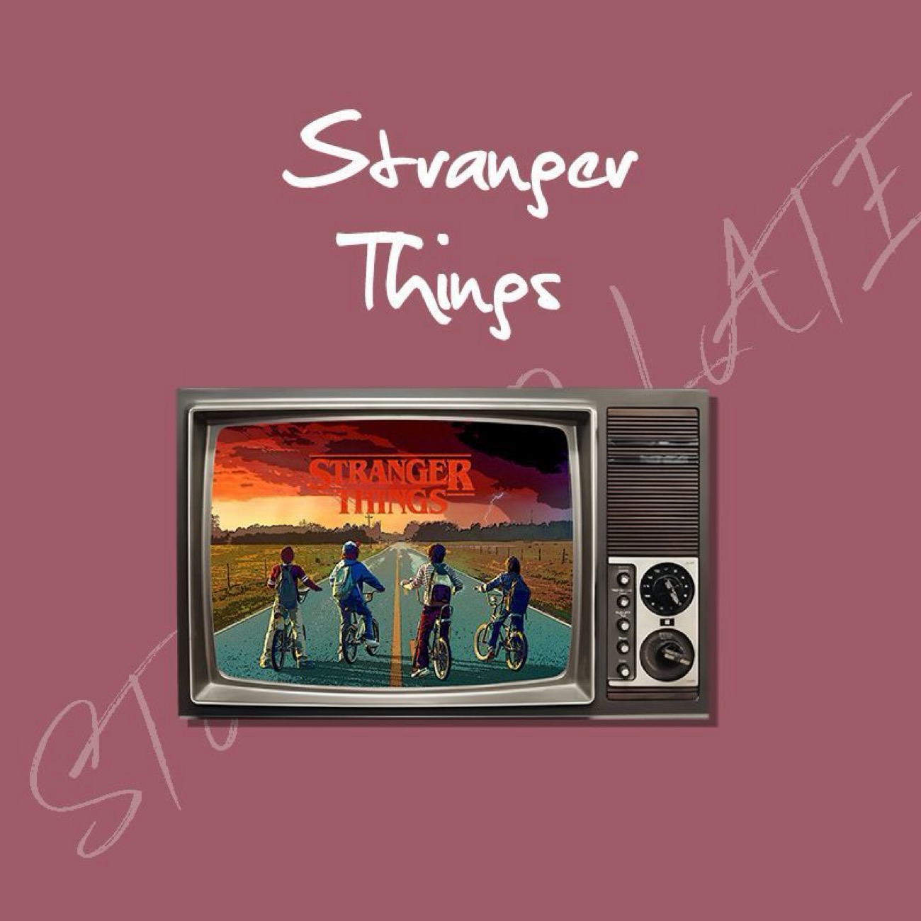 Stranger Things  Refrigerator sticker