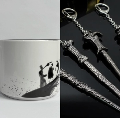  Hand-drawn Peverell Brothers Mug