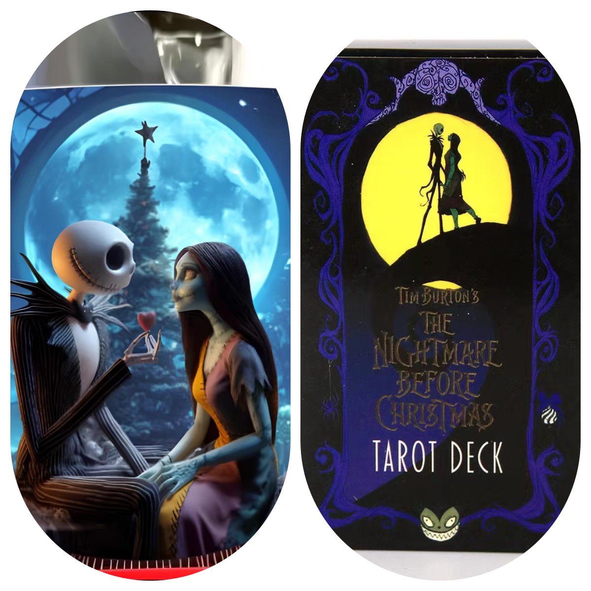 Jack Skellington and Sally Heat Sensitive Color Changing Mug