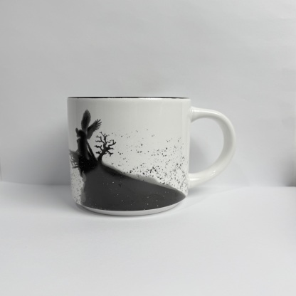 HP Hand-drawn Peverell Brothers Mug