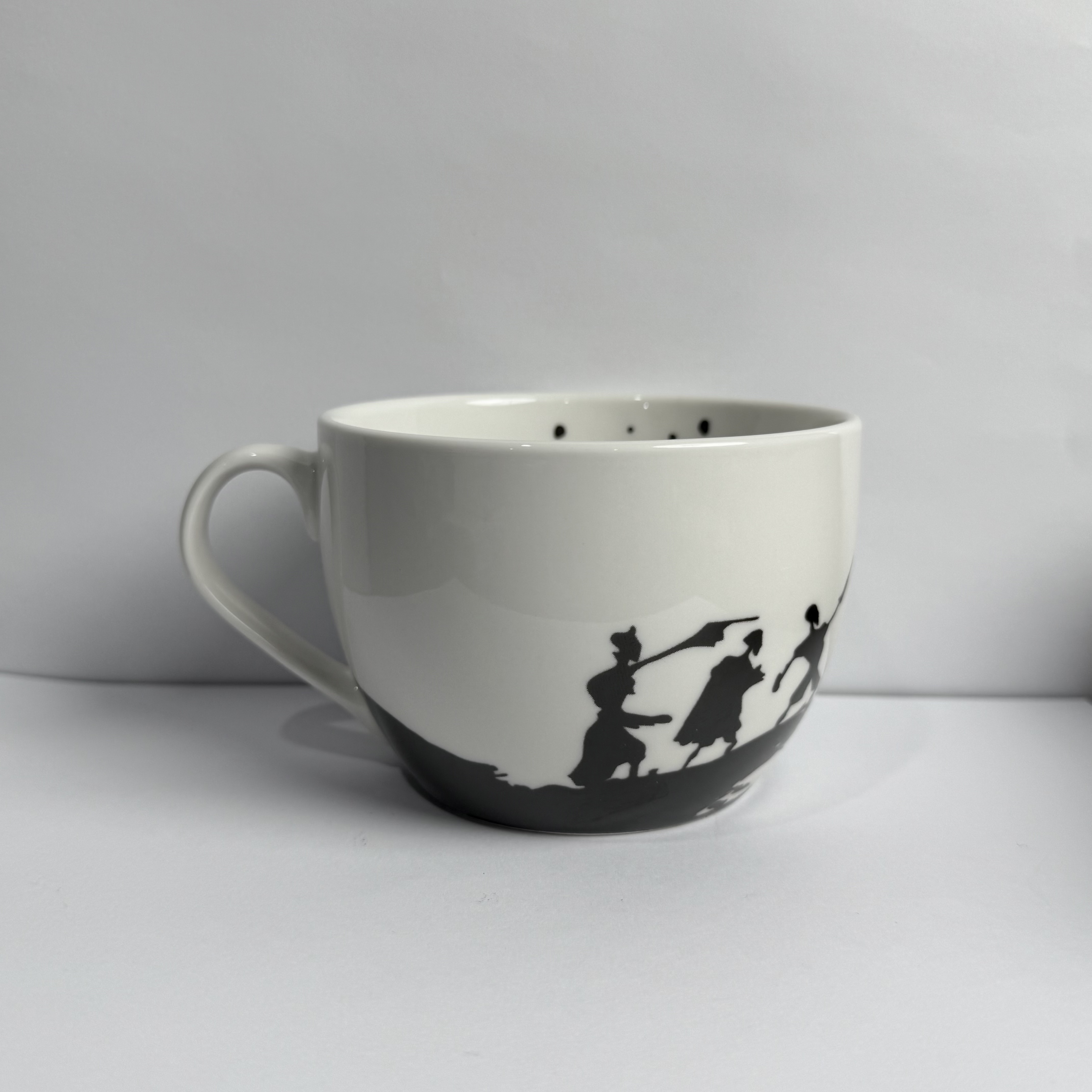 HP Hand-drawn Peverell Brothers Mug