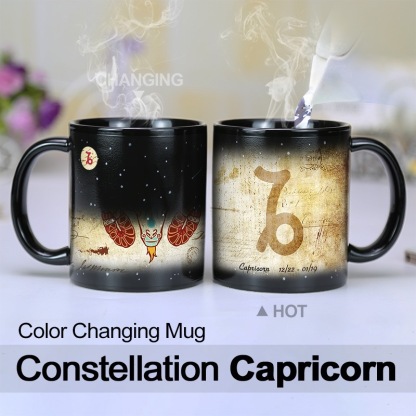 Constellations Magic Thermal Color-Changing Mug