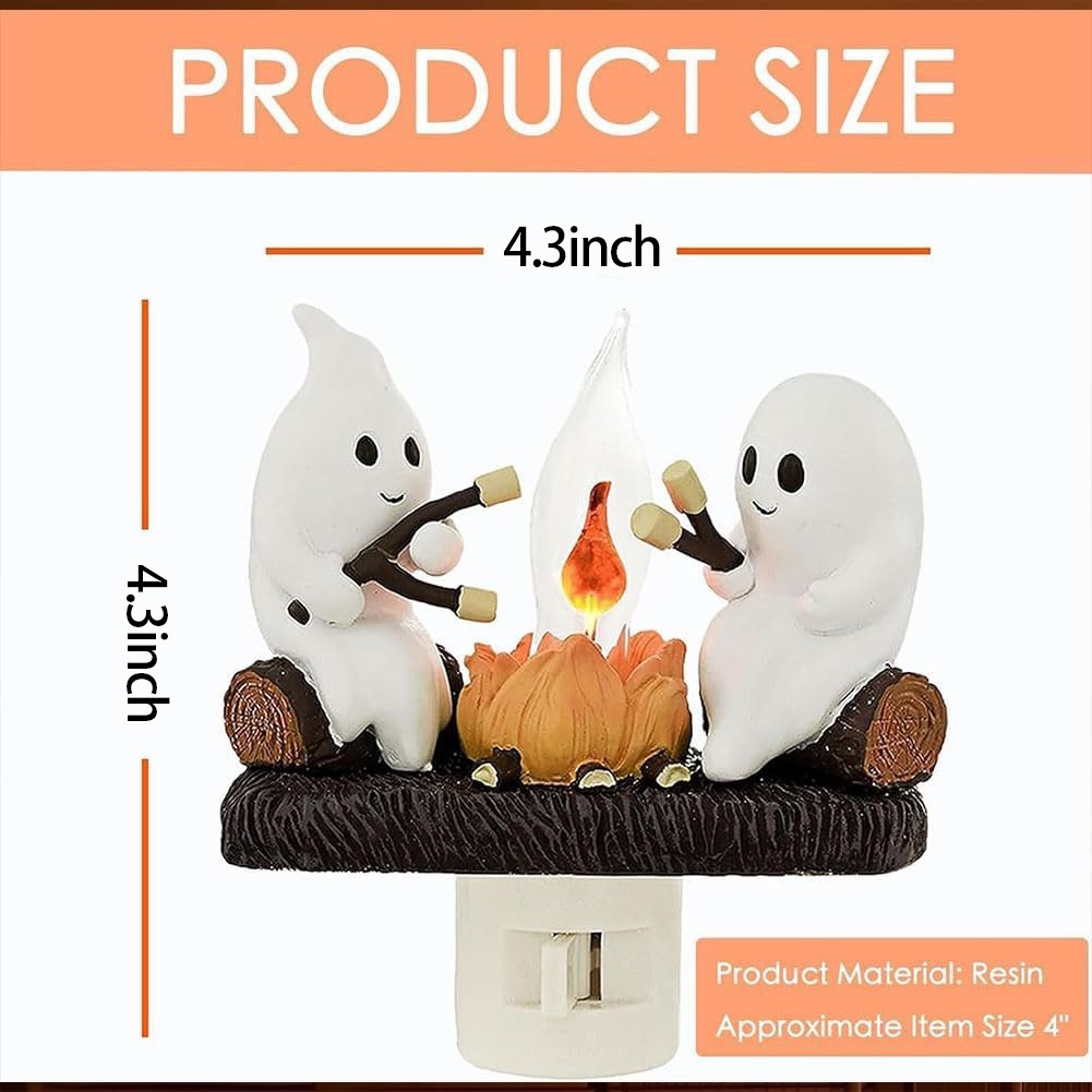 Ghost Campfire Flickering Nightlight