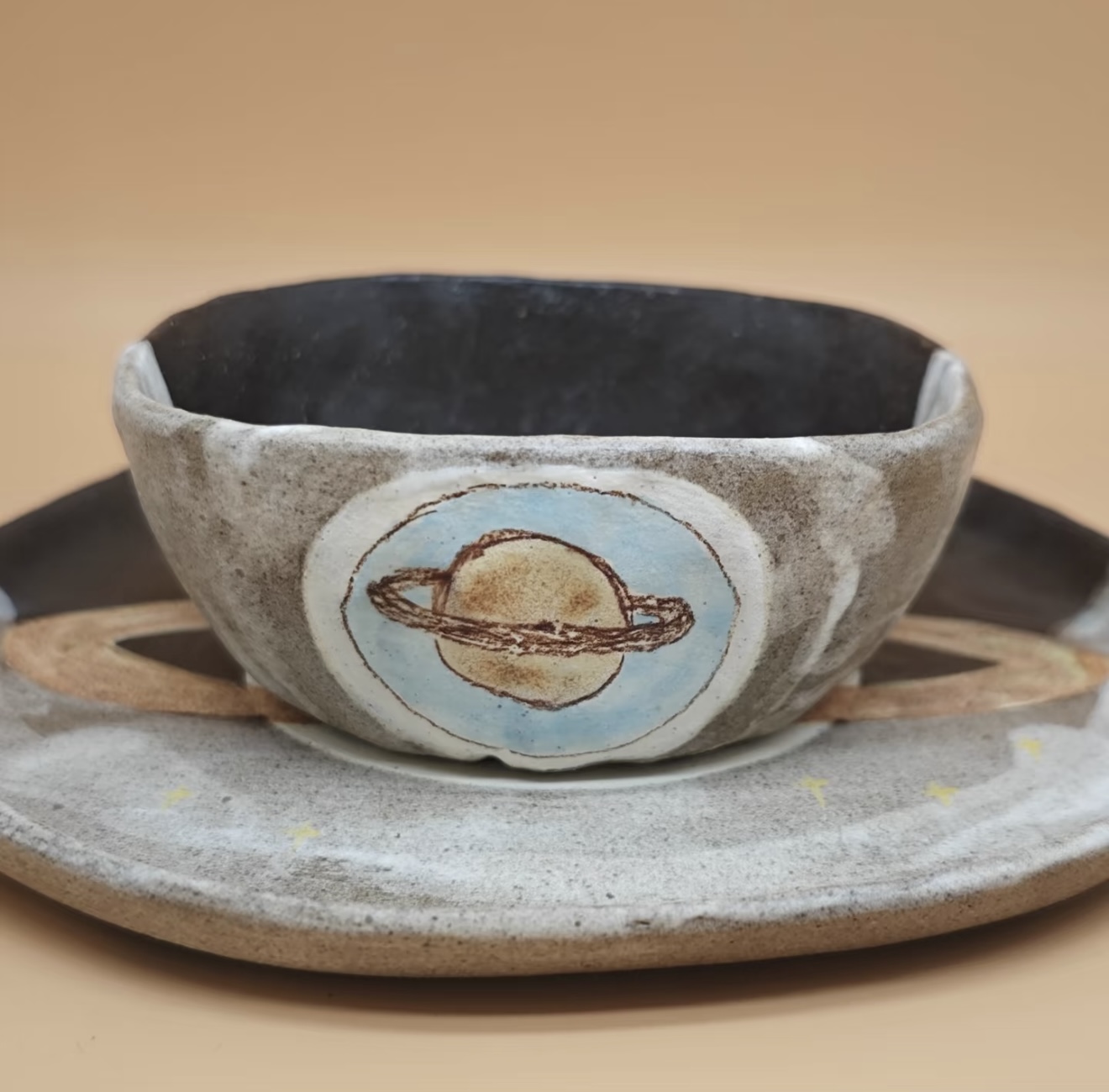 Handmade Planet Cat-Ear Plate