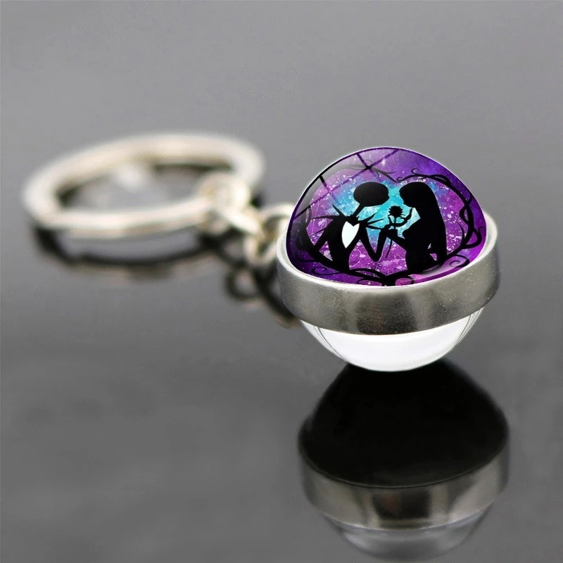 Jack and Sally & Hand Drawn Thermal Color-Changing  Mug