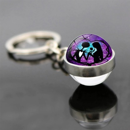 Jack and Sally & Hand Drawn Thermal Color-Changing  Mug