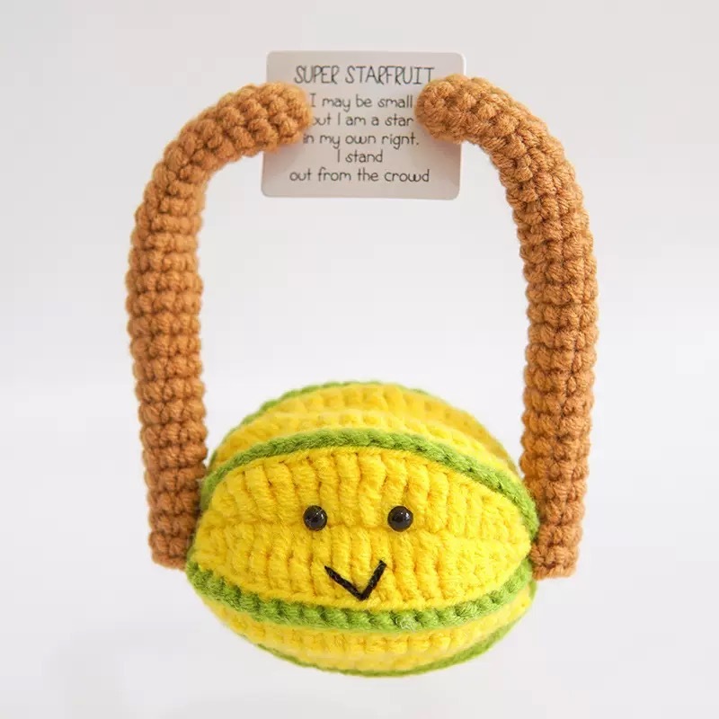 Funny expression potato doll yarn knitted pendant （Buy 3 get 1 free doll❗）