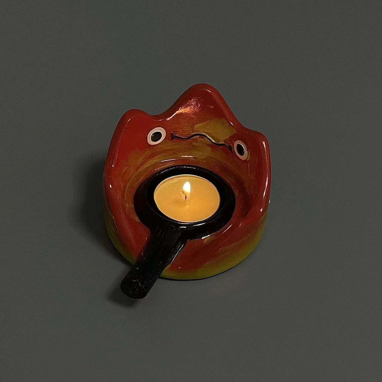Calcifer Candle Holder