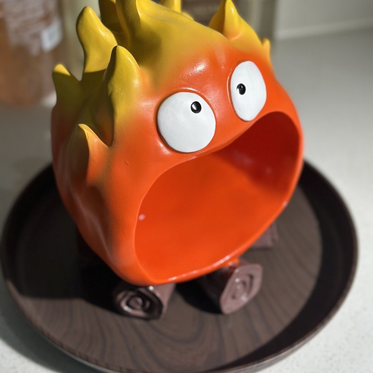Calcifer Decorative Storage Figurine