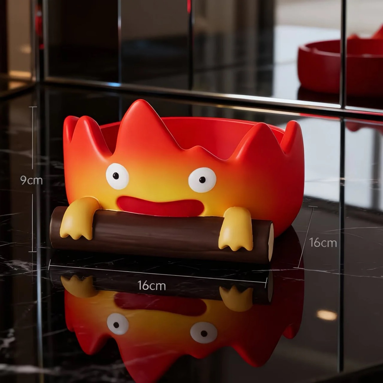 Calcifer Decorative Storage Figurine