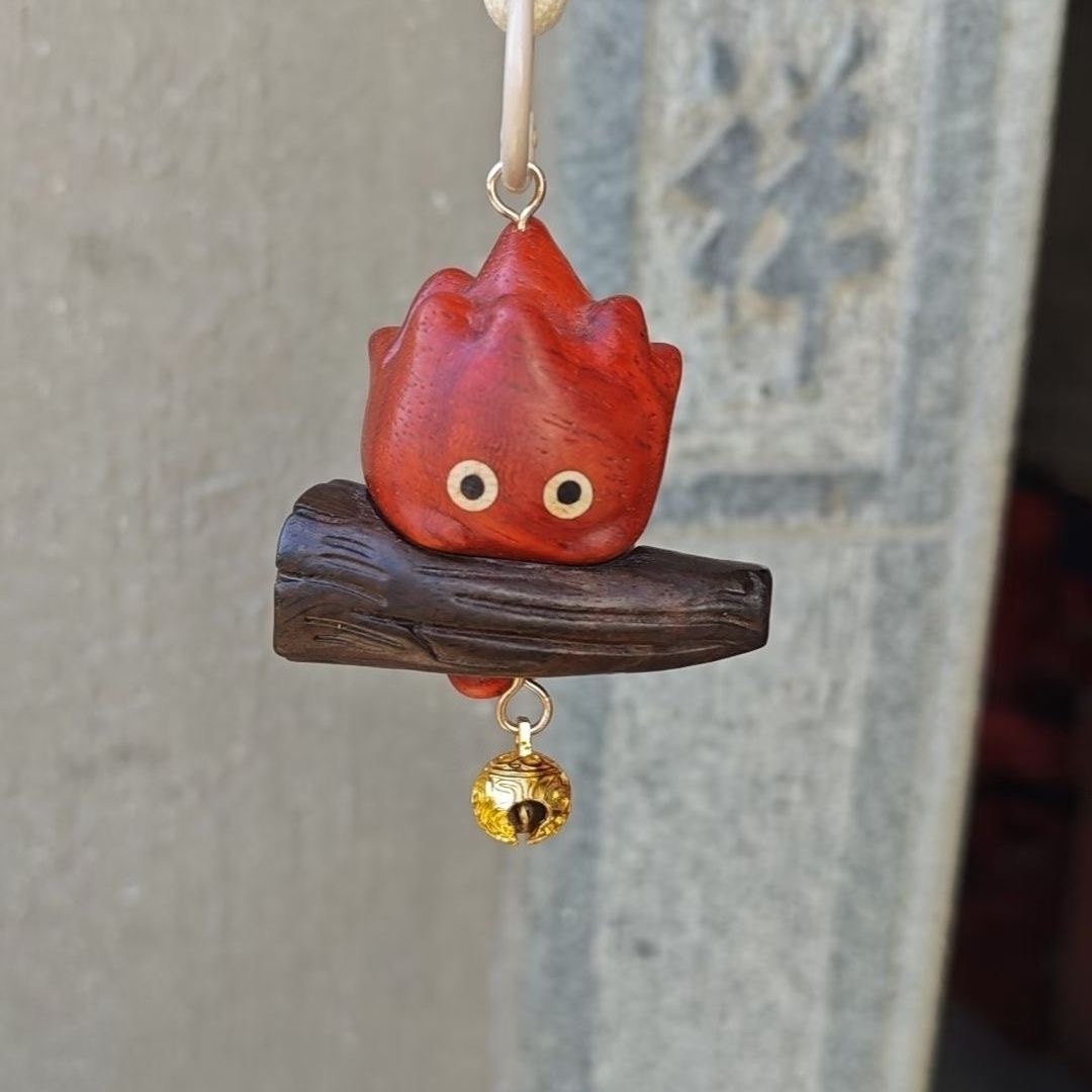 Calcifer Keychain