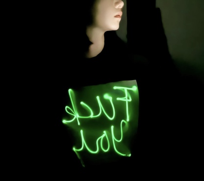 Luminous drawing board T-shirt