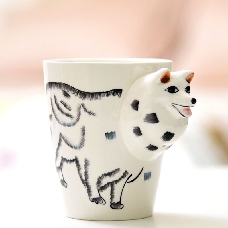 Creative 3D Animal Ceramic Mugs