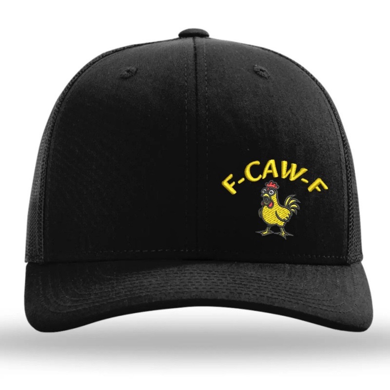 F-CAW-F Embroidered Snapback Hat