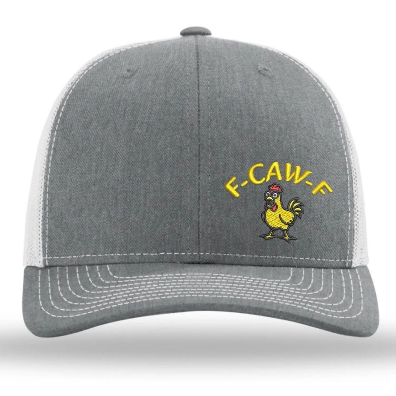 F-CAW-F Embroidered Snapback Hat