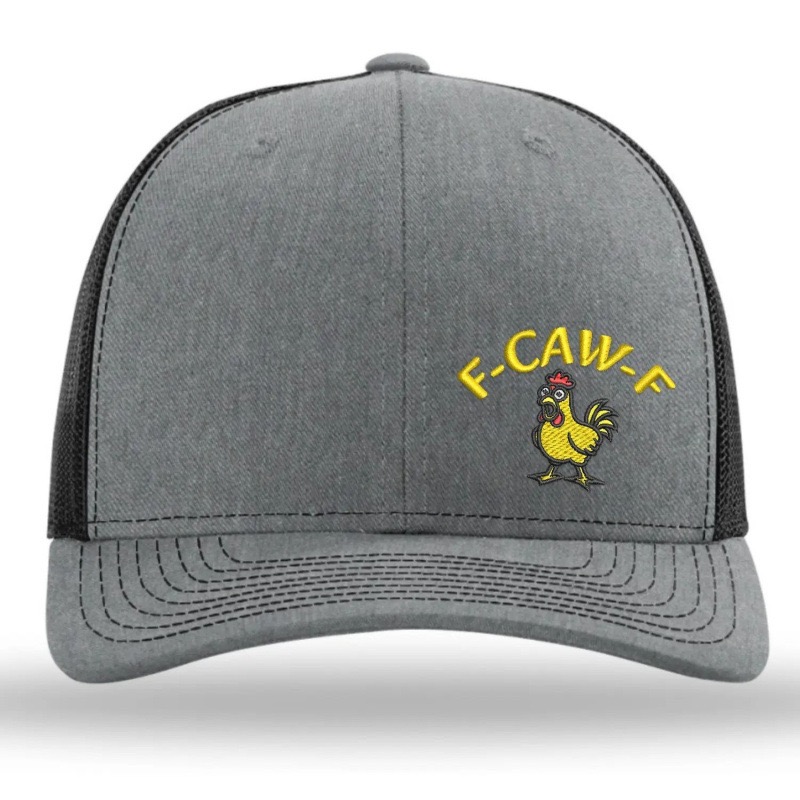 F-CAW-F Embroidered Snapback Hat