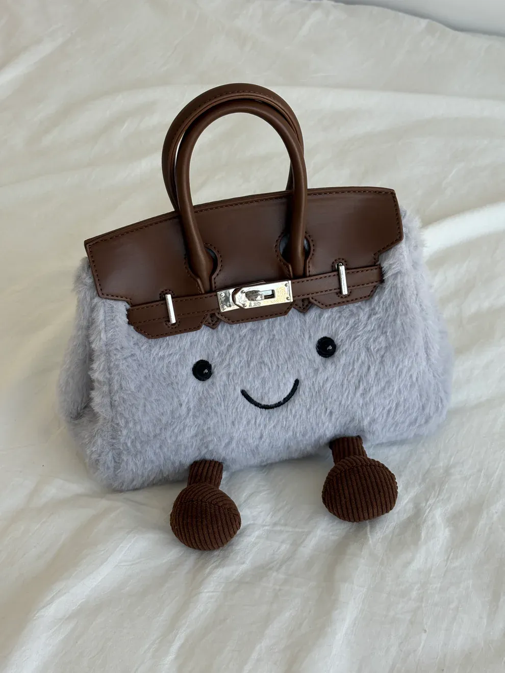 Plush Fluffy Qute Large Capacity Bag