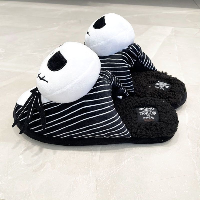 Jake Kairington skull cotton slippers