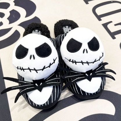 Jake Kairington skull cotton slippers