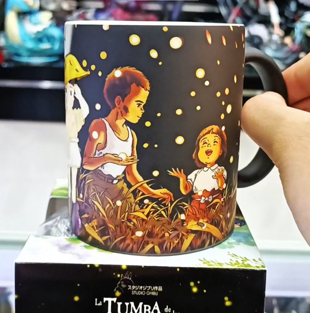Grave of the Fireflies Setsuko Heat-sensitive color-changing mug （Buy 3 get 1 free mug❗）