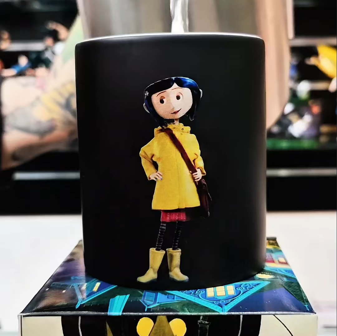 Coraline Heat-sensitive color-changing mug （Buy 3 get 1 free mug❗）