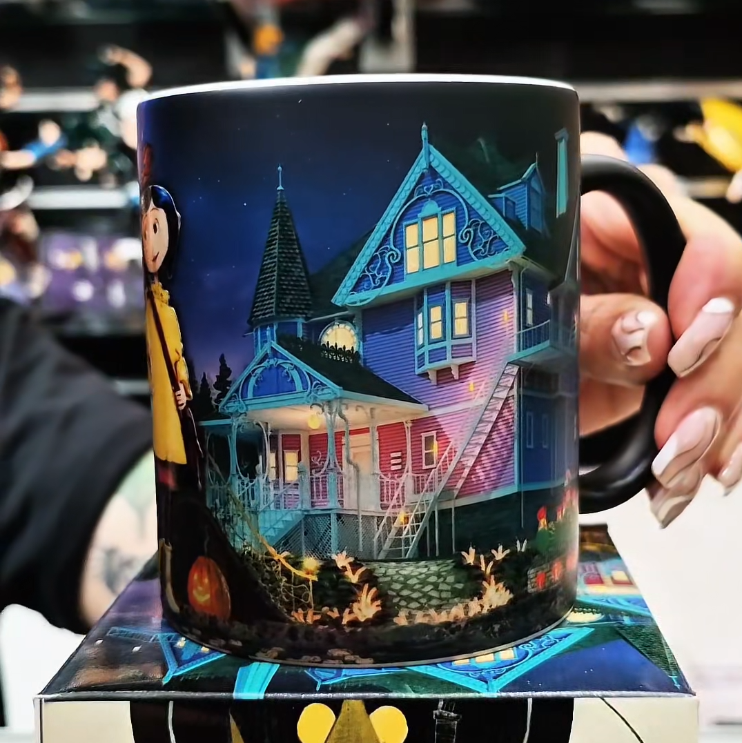 Coraline Heat-sensitive color-changing mug （Buy 3 get 1 free mug❗）