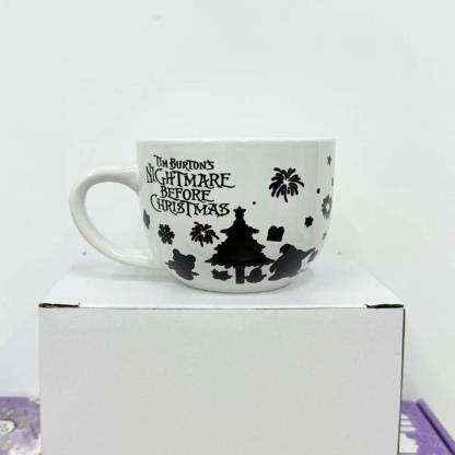 Jack and Sally & Hand Drawn Thermal Color-Changing  Mug