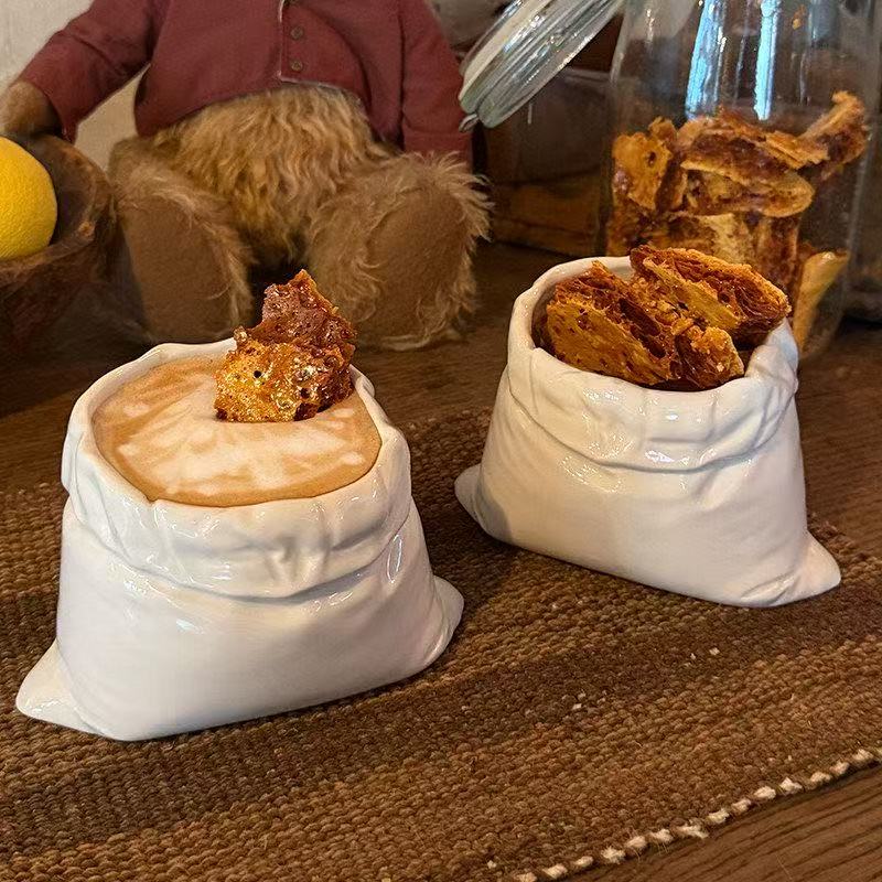 Reusable Canvas-look Coffee Mug