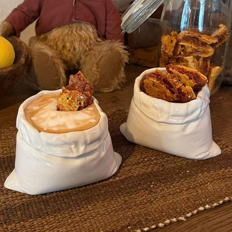 Reusable Canvas-look Coffee Mug