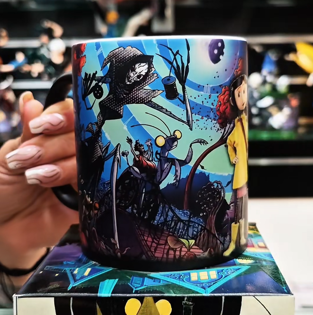 Coraline Heat-sensitive color-changing mug （Buy 3 get 1 free mug❗）