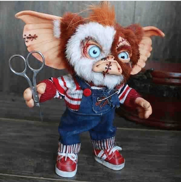 Gremlins Mogwai Doll Sculpture-Softoniamysite