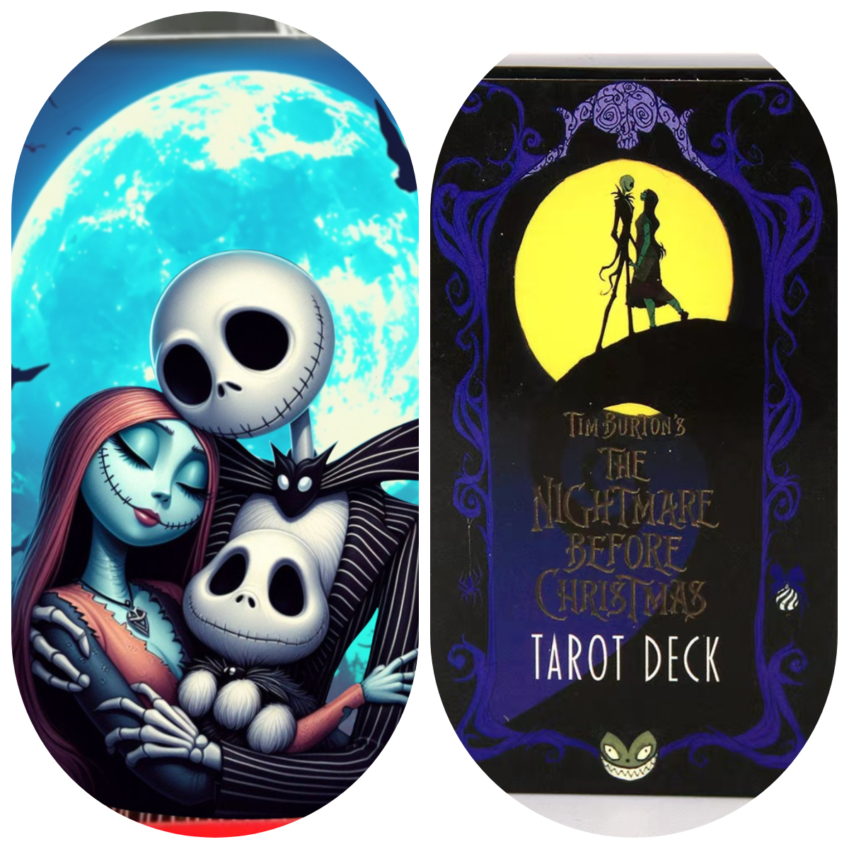 Jack Skellington and Sally Heat Sensitive Color Changing Mug