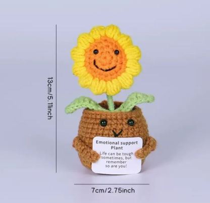 Funny expression potato doll yarn knitted pendant （Buy 3 get 1 free doll❗）