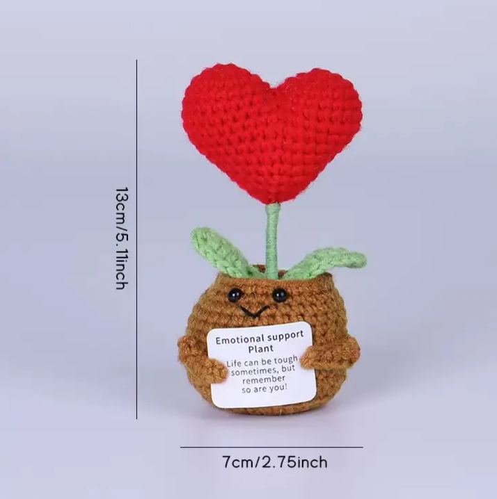 Funny expression potato doll yarn knitted pendant （Buy 3 get 1 free doll❗）