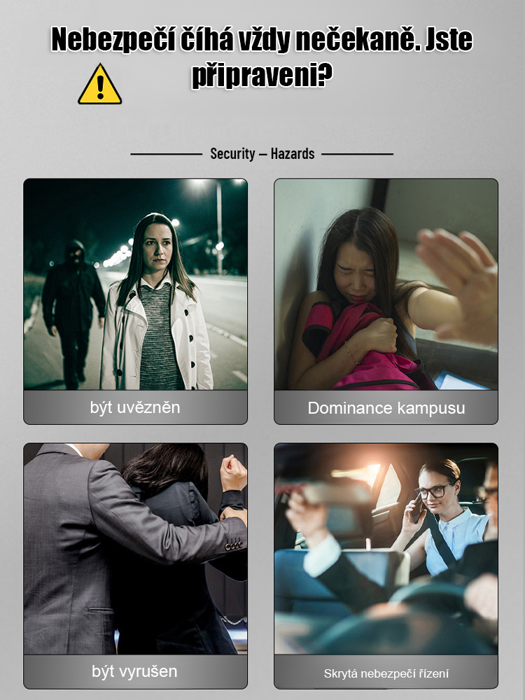 Ochrana proti vysokonapěťovému oblouku a vysoce jasné osvětlení 2 v 1 [První produkt bezpečnostního systému!]