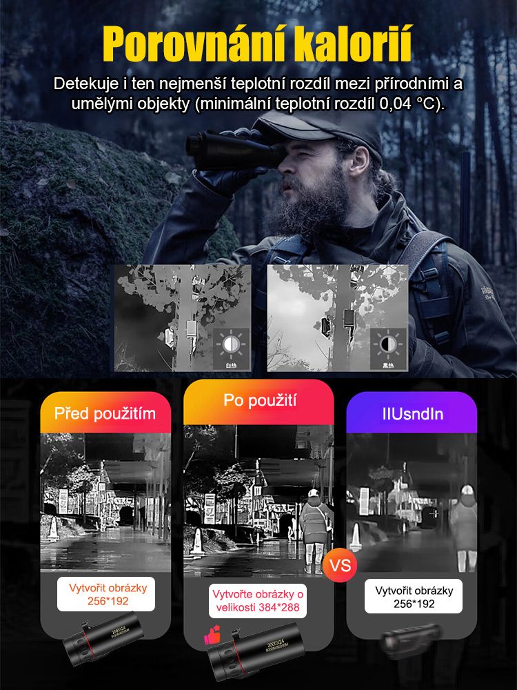 Německá technologie termovizní monokulární noční vidění300násobné HD zvětšení, schopné jasně zachytit všechny snímky v dosahu 1500 metrů.【】