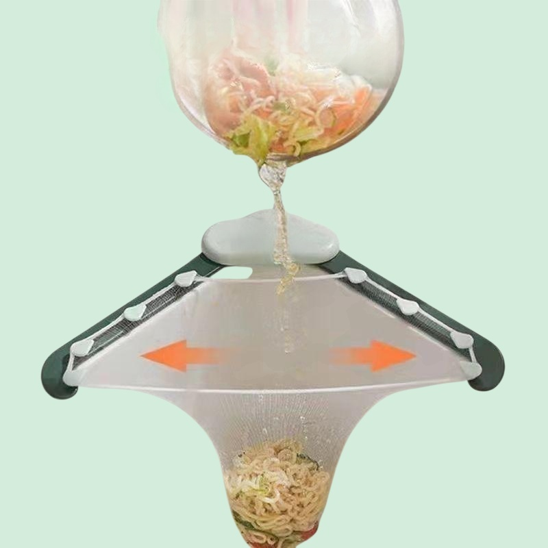 Jednorázový odpadní koš do kuchyňského trojúhelníkového dřezu