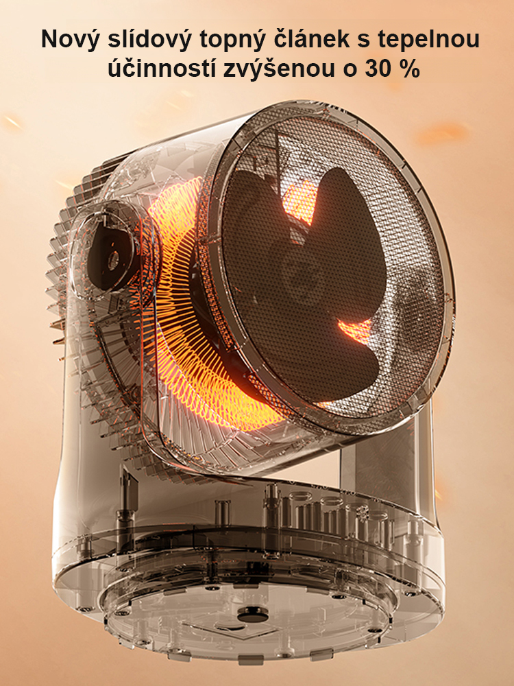 Za 7 dní spotřebuje jen 1 kWh【Domácí topidlo】Super úsporné