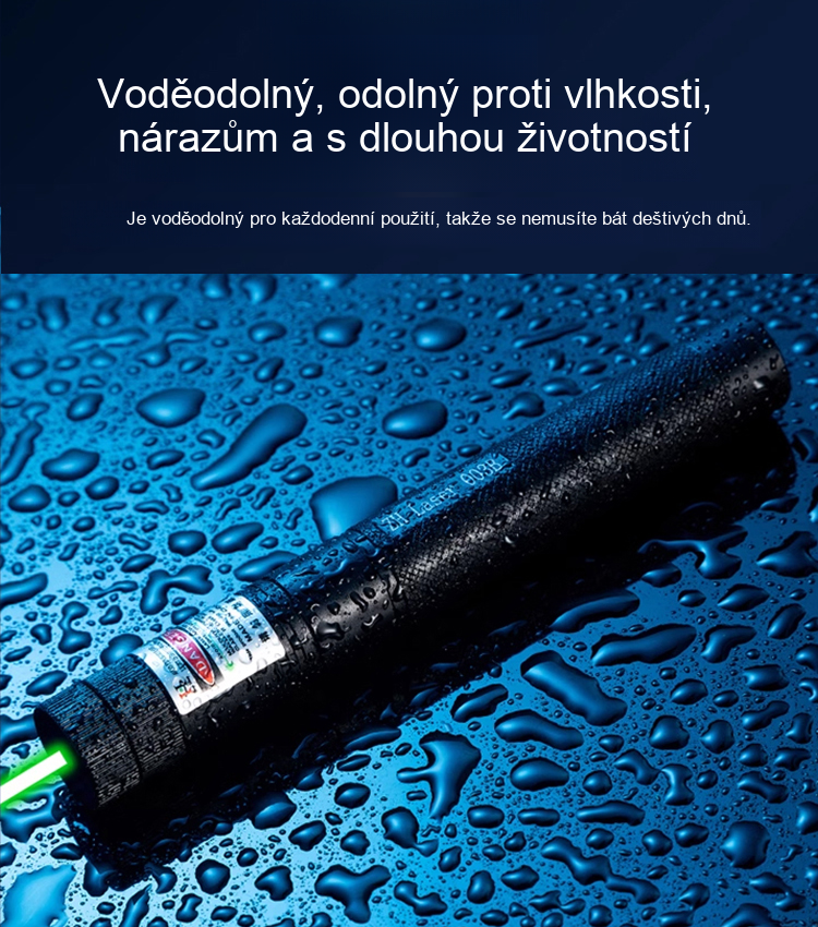 Super výkonné laserové ukazovátko【Řezání, svařování a obranné funkce v jednom, dosah až 5000 metrů!】