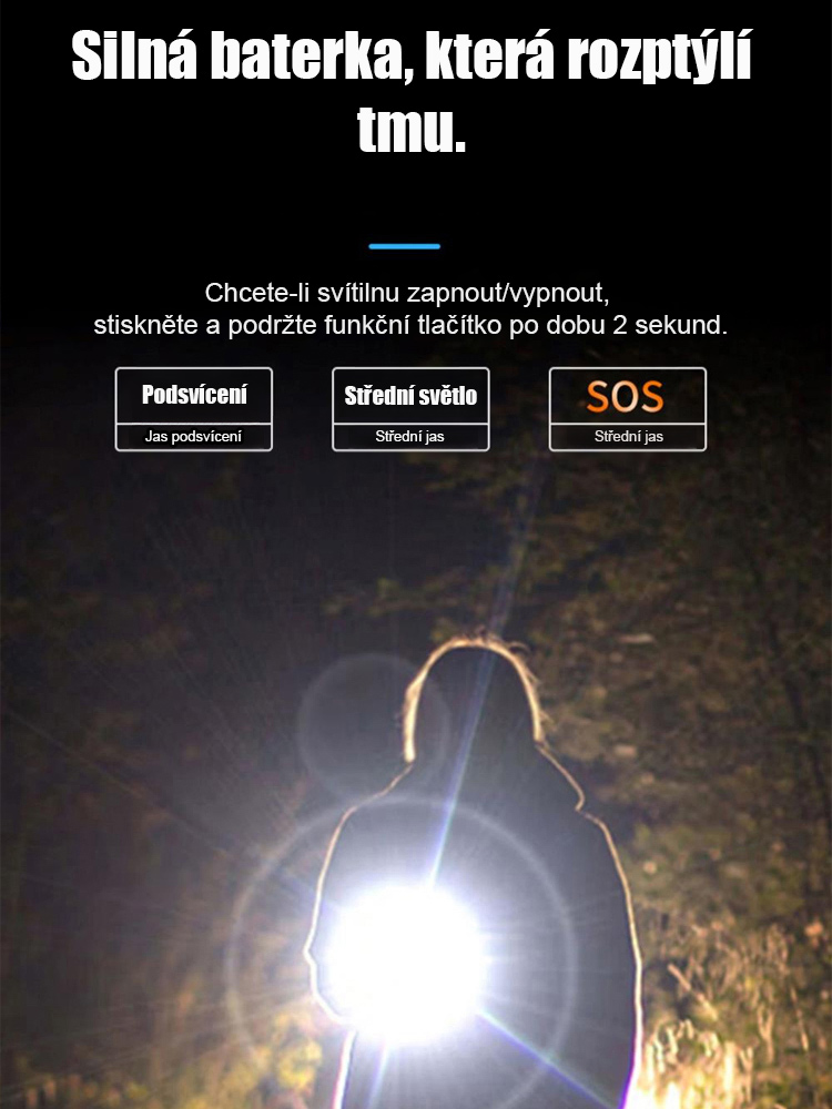 Ochrana proti vysokonapěťovému oblouku a vysoce jasné osvětlení 2 v 1 [První produkt bezpečnostního systému!]