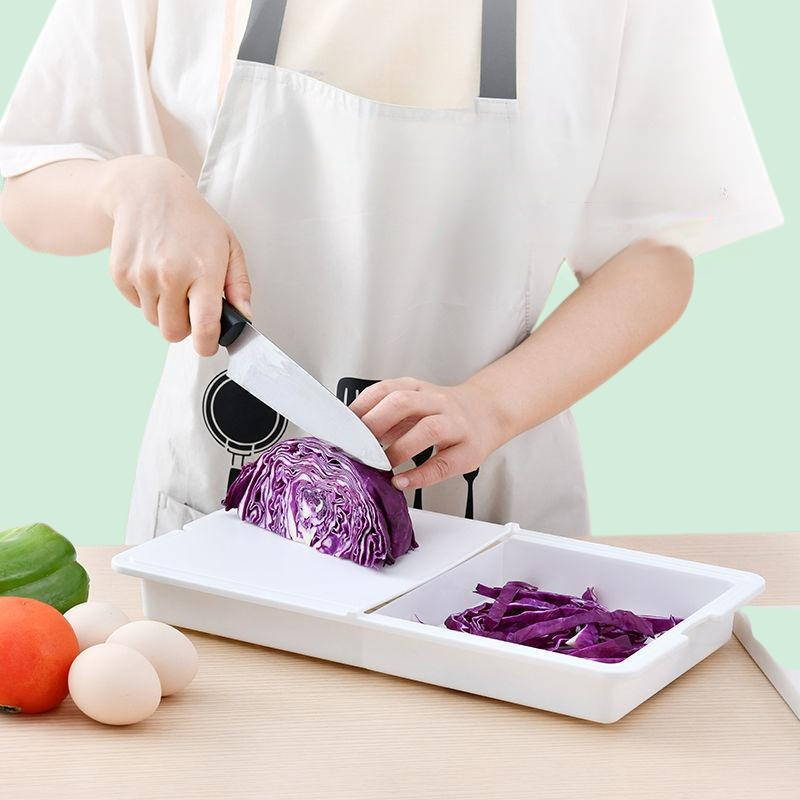 Plastový odtokový koš na ovoce a zeleninu pro domácnost