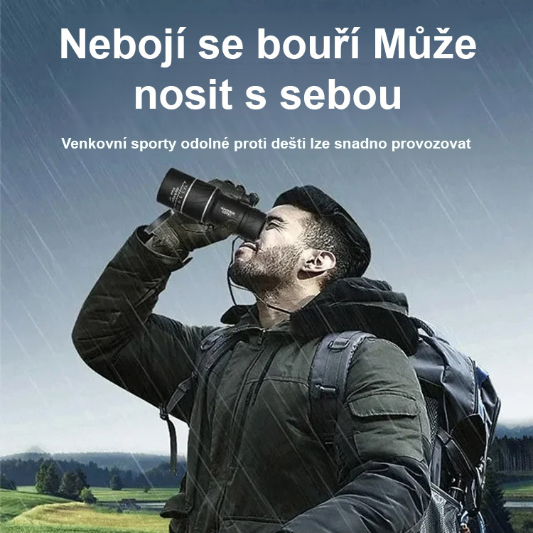 Monokulární dalekohled s vysokým rozlišením a nočním viděním