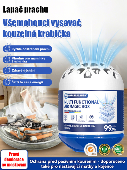 【Odstraňovač prachu】Univerzální kouzelná sací krabička【Odstraňování prachu, esterifikace a odstraňování barev! Výdrž: 20 let!】